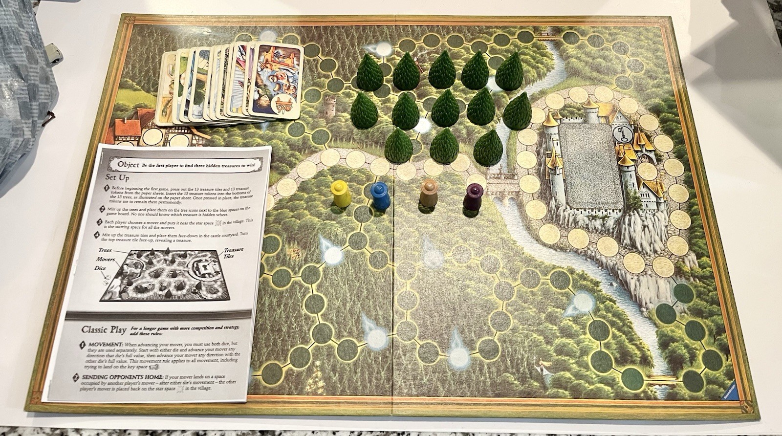 Enchanted Forest By Ravensburger Vintage 1982 Board Game.