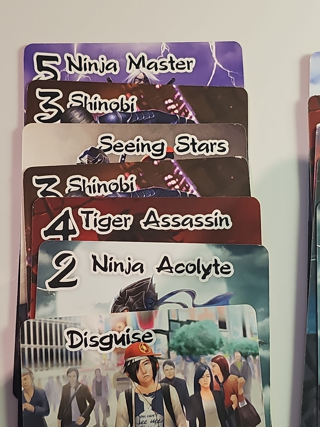Smash Up NINJAS Faction Pack – Alderac Entertainment Group REPLACEMENT SET