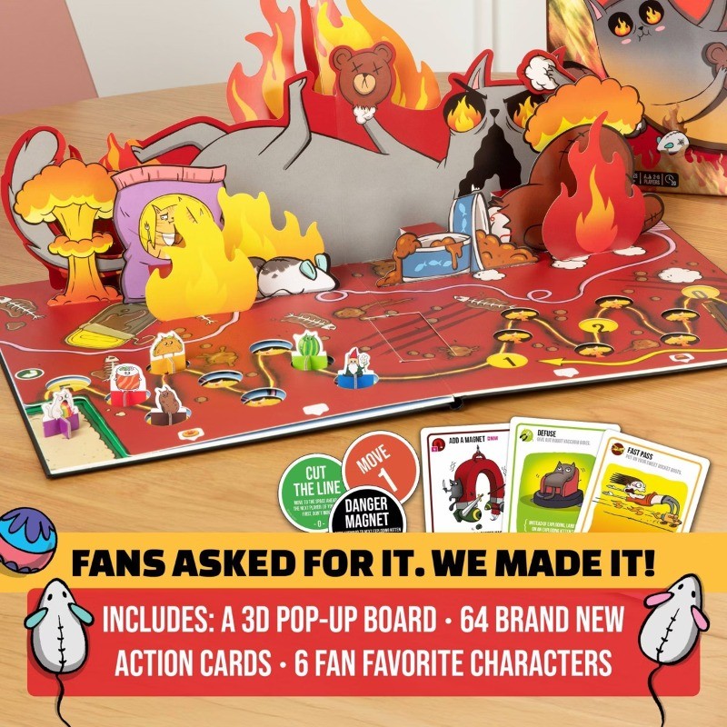 The Board Game aged 7+ For 2-6 Players