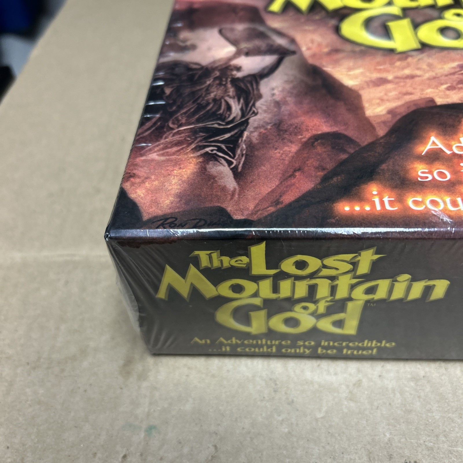 Tommy Nelson The Lost Mountain of God Biblical Adventure Board Game New W/Tears