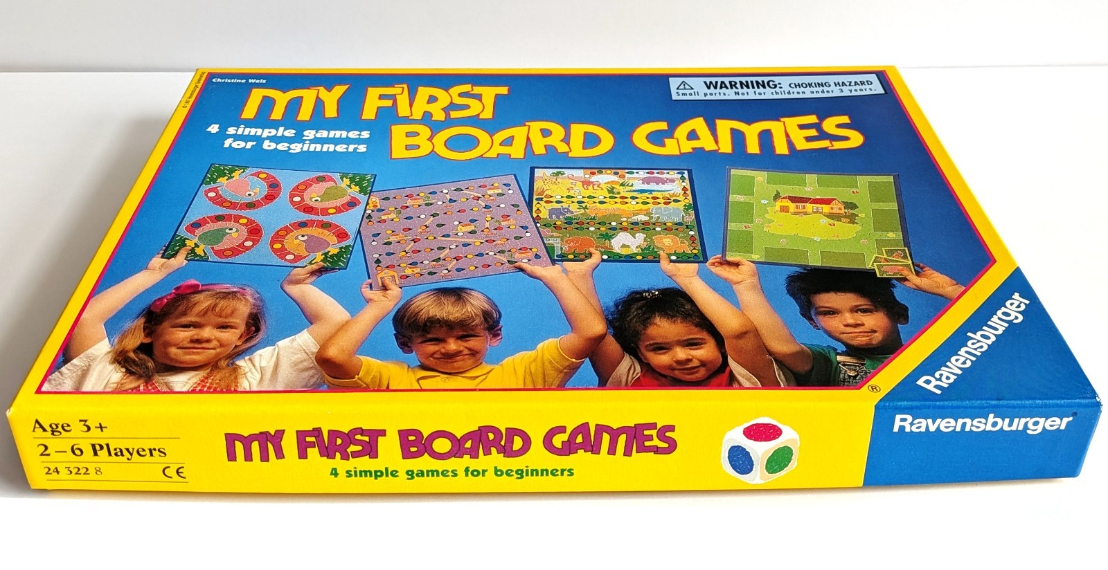 Ravensburger My First Board Games 1997 Complete Preschool Game Set Ages 3 Plus