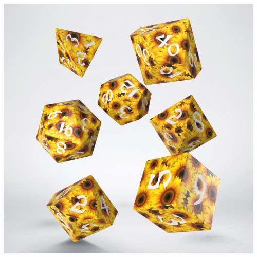 Full Art Dice Set – Sunflower