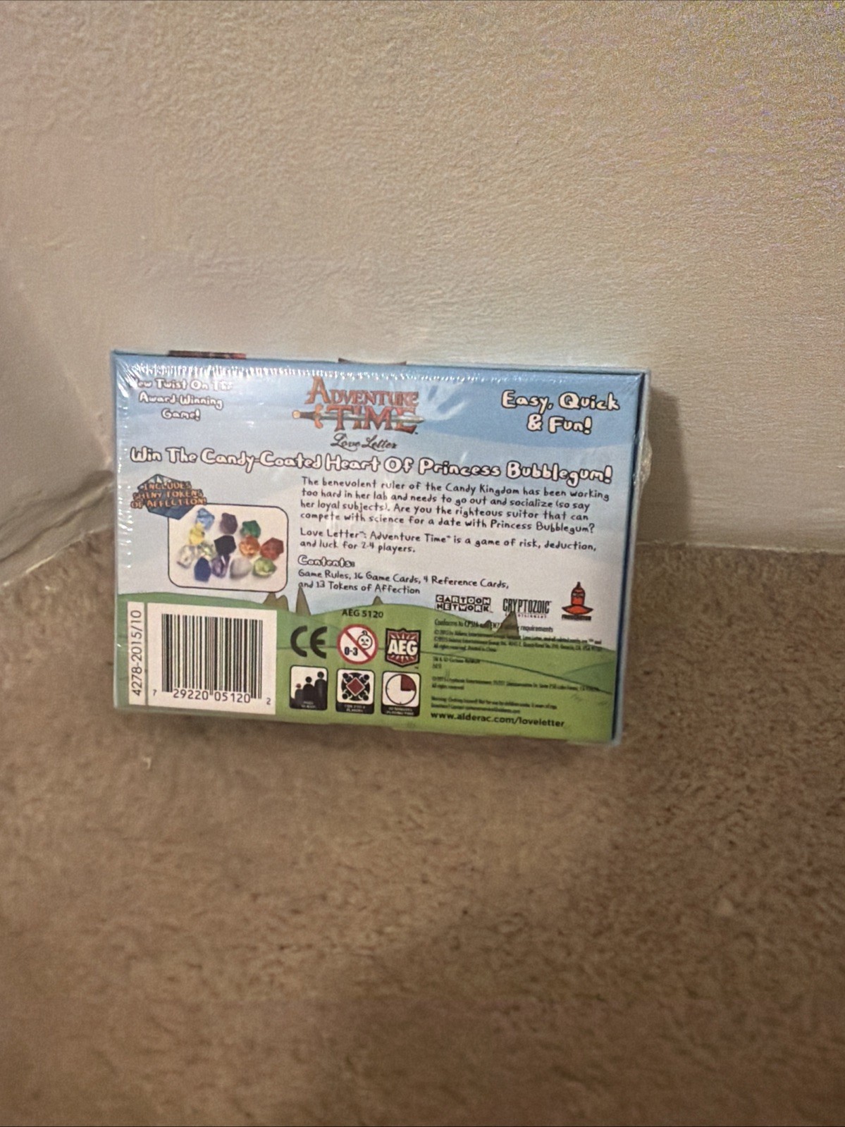 Love Letter Adventure Time boxed edition brand new in box factory sealed