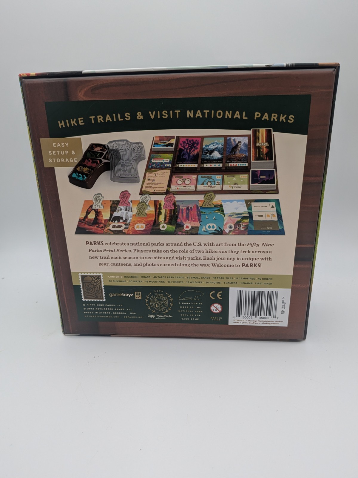 Parks 1st Ed Kickstarter Editio & Nightfall Expansion OOP