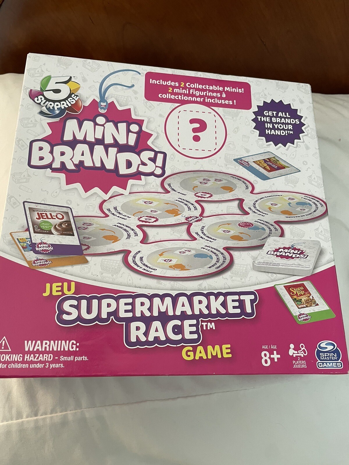 Mini Brands Supermarket Race Game. Brand New