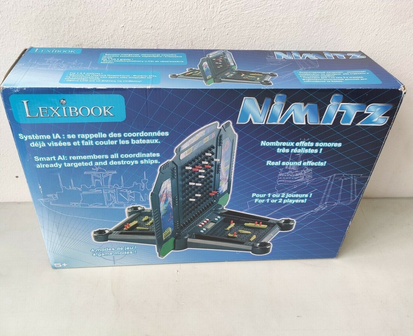 Lexibook gt2500 Nimitz Force Electronic Naval Battle