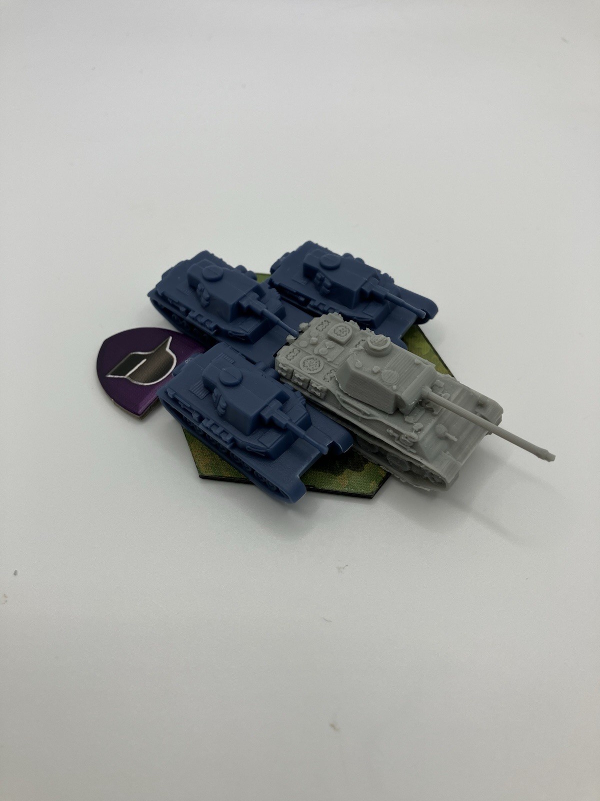 Memoir ’44 Panther Tank Set Of 6- German Elite Armor Unit Leaders – Custom Scale