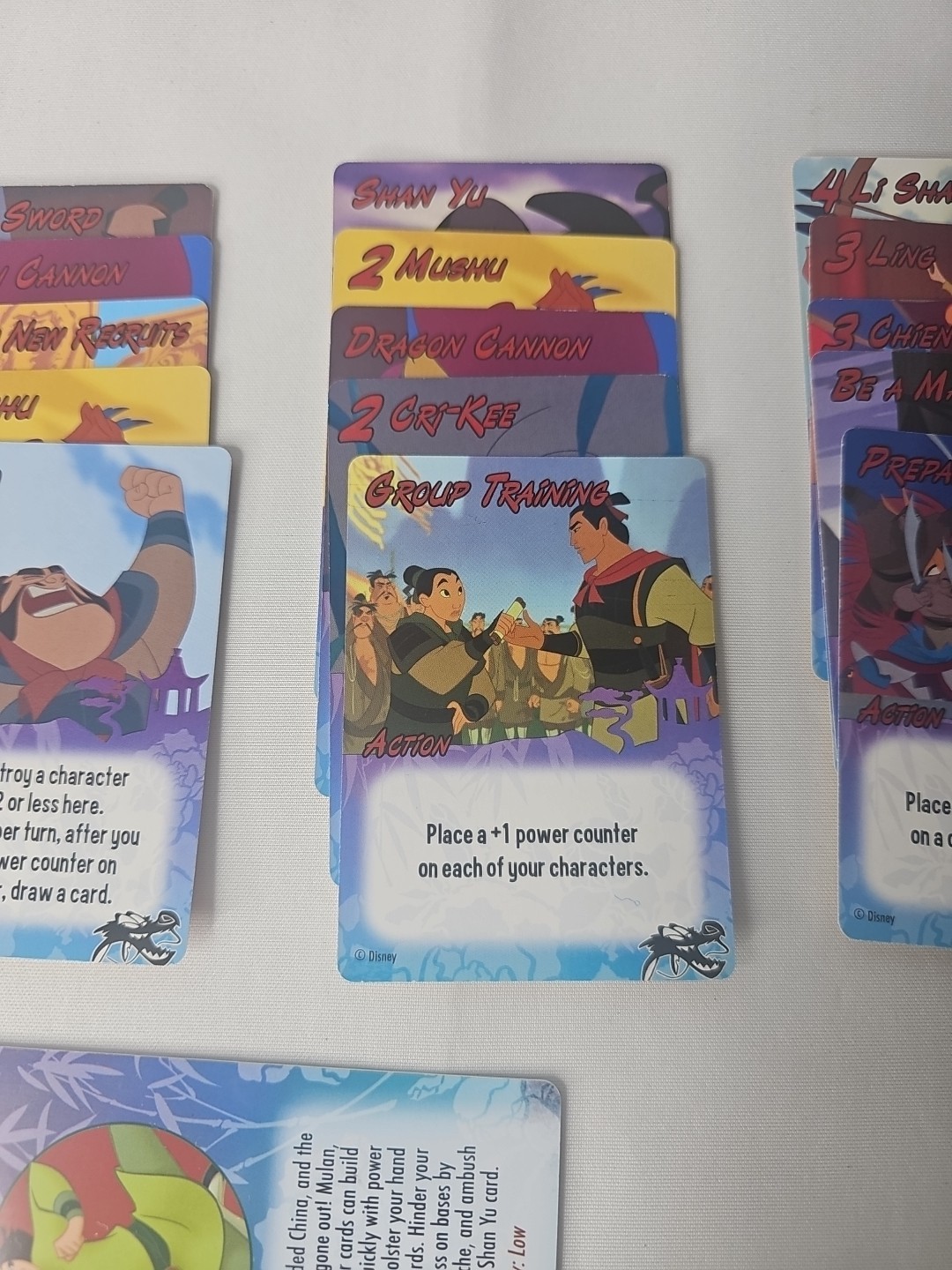 Smash Up DISNEY Mulan Faction Pack – Alderac Entertainment REPLACEMENT SET