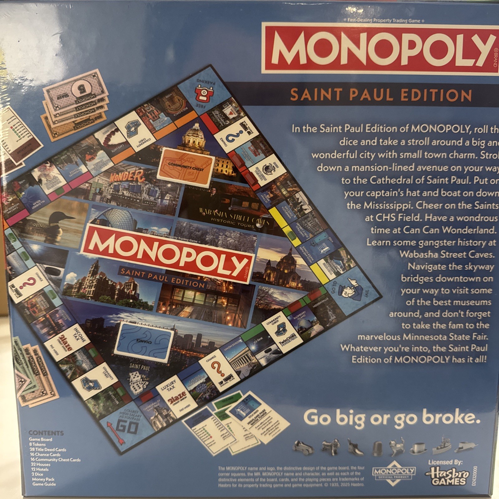 Saint Paul, MN Monopoly Board Game