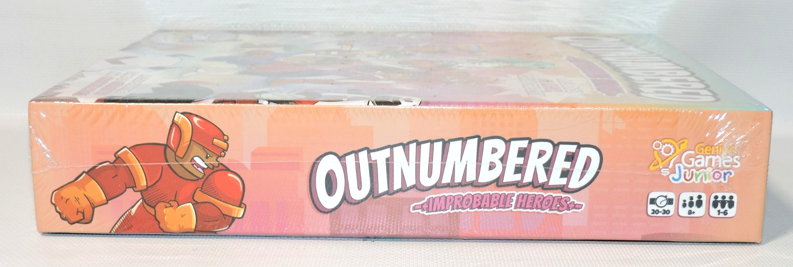 Outnumbered Improbable Heroes Board Game Math Strategy Family Game, NEW, SEALED