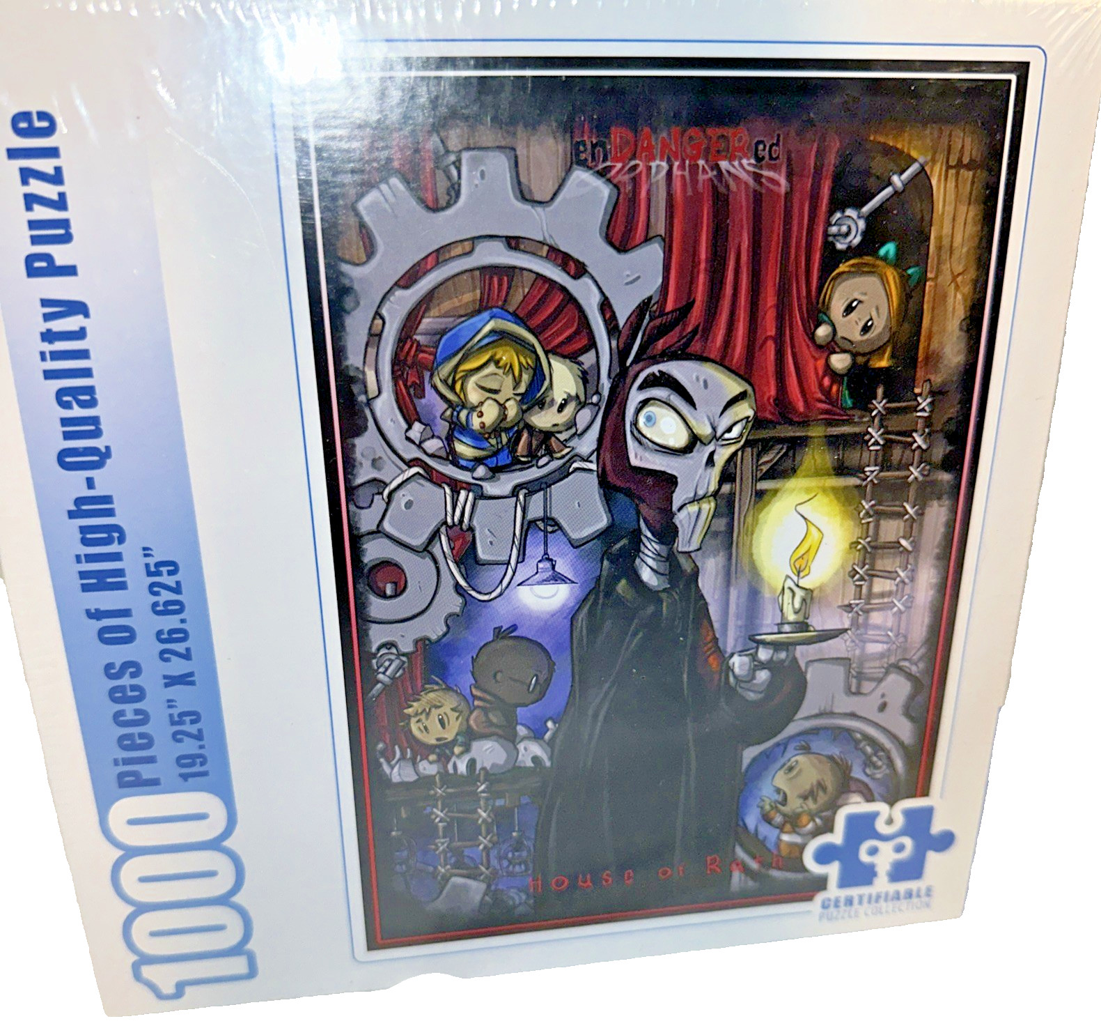 Certifiable Horror Games Endangered Orphans – House of Rath Puzzle 1000 (New)