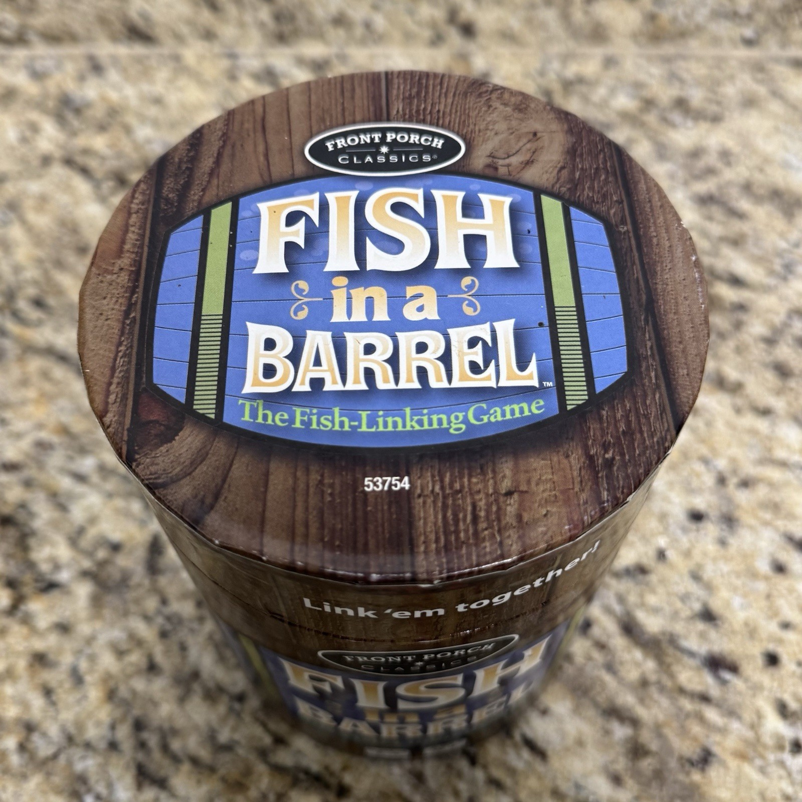Fish in a Barrel The Fish-Linking Game ​Front Porch Classics Brand New Sealed