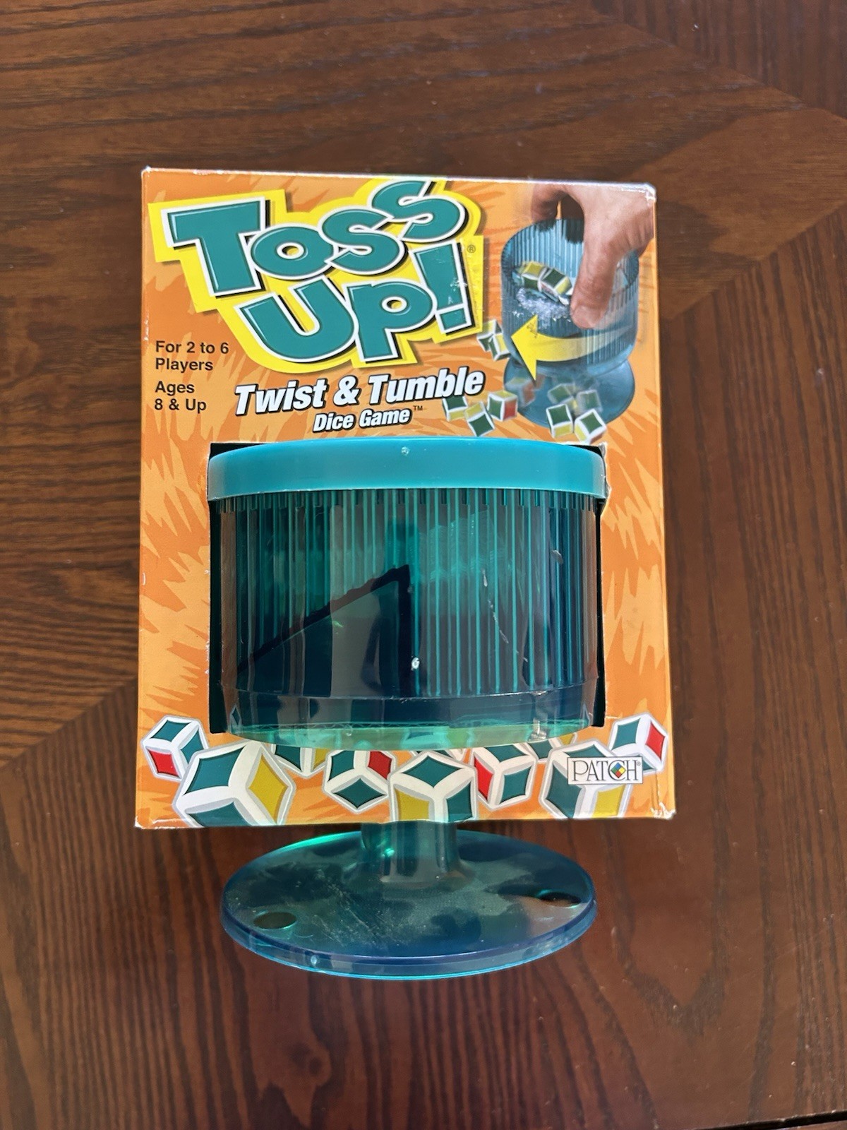 NEW Patch Toss Up Twist & Turn Dice Game Twist & Tumble