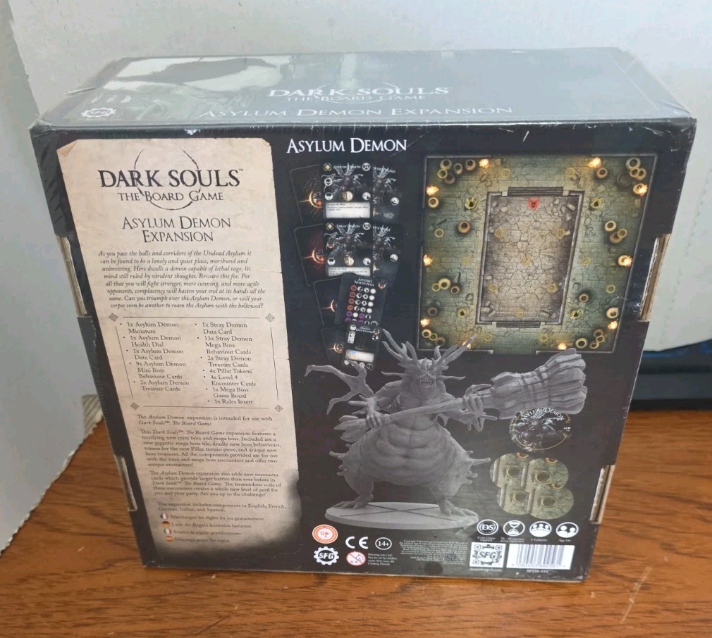 Dark Souls: The Board Game – Asylum Demon Expansion – NEW in Shrink – SFDS-011