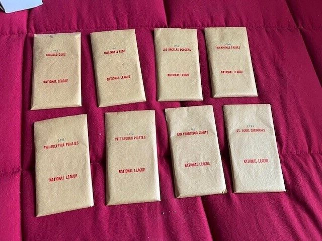 APBA 1961 Card Set with Roster Sheet and Original Box