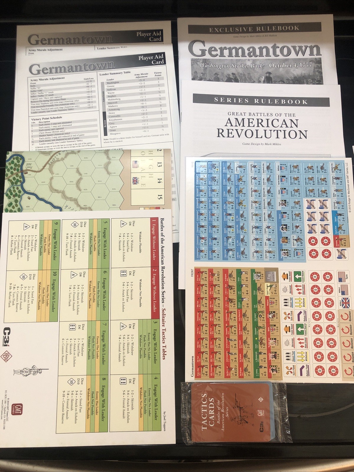 American Revolution Tri-Pack II (Monmouth, Germantown, Newtown) by GMT Games