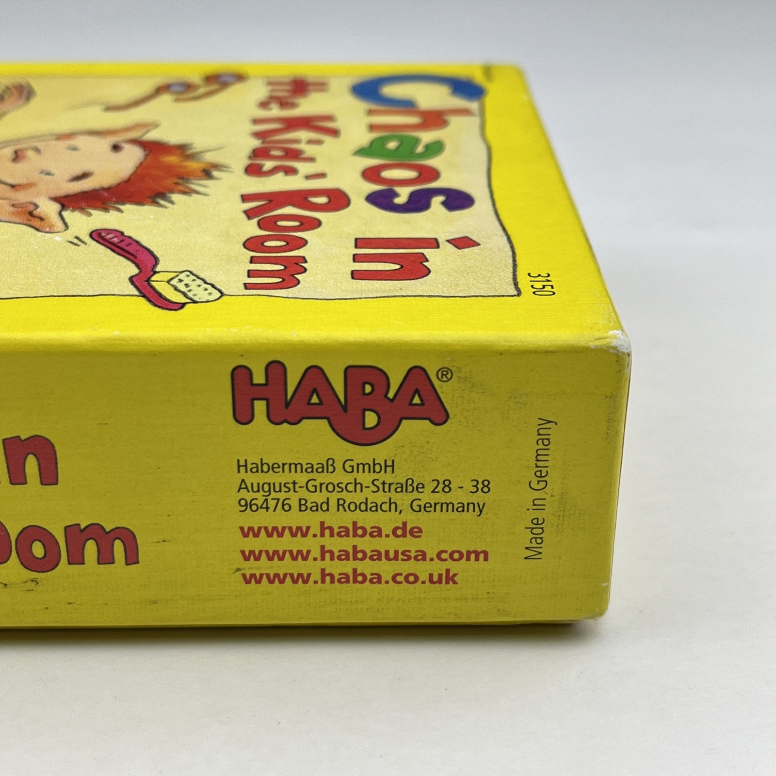 HABA Chaos in the Kids’ Room 2006 Children’s Tile Matching Game Germany COMPLETE