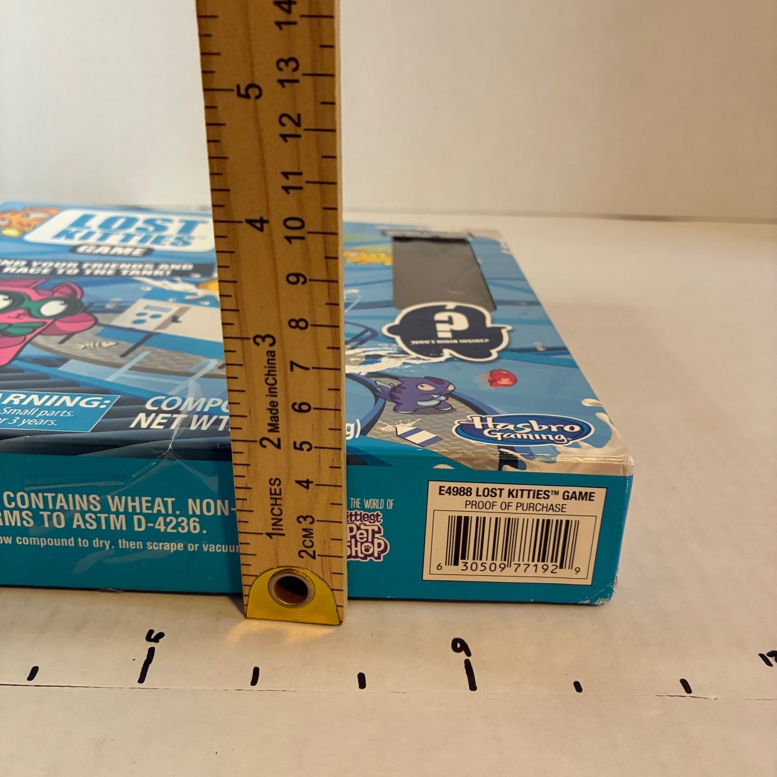 Hasbro Lost Kitties Board Game Littlest Pet Shop E4988 Kids Ages 5+ 2018 Gaming