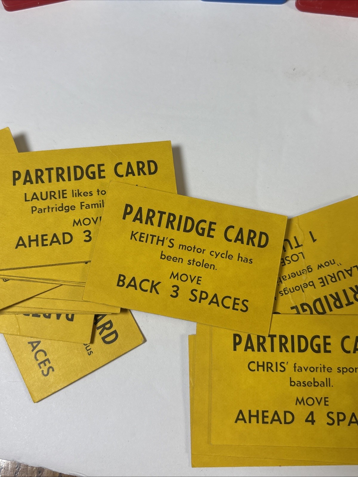 Vintage The Partridge Family Game Board Game 1971 Milton Bradley #4221