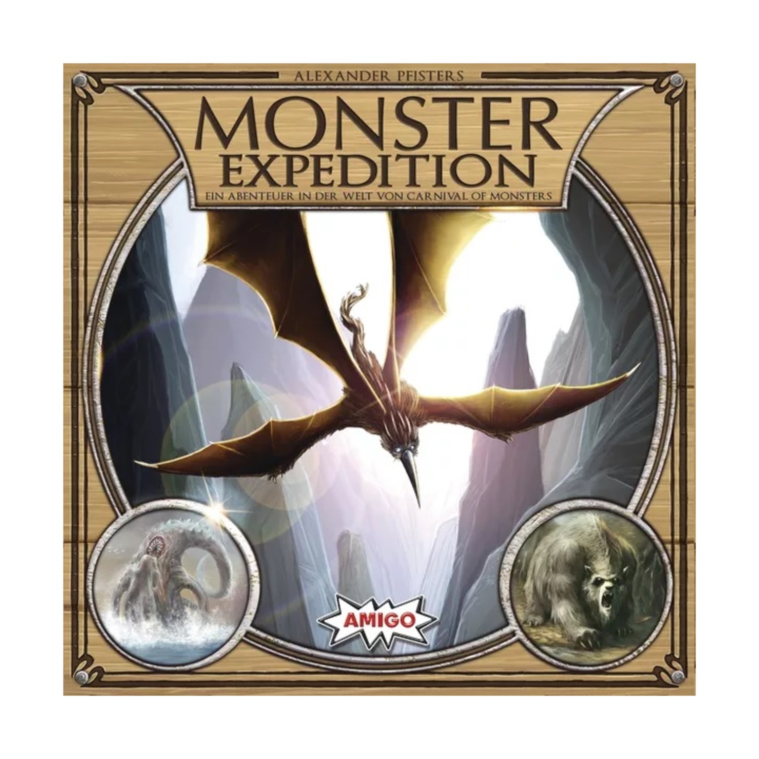 Amigo Games Dexterity Game Monster Expedition (German Ed) Box VG+/EX