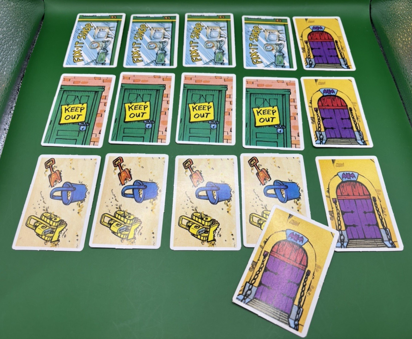 1987 Sesame Street Floor Games for Growing Replacement Part – 16 Earning Cards