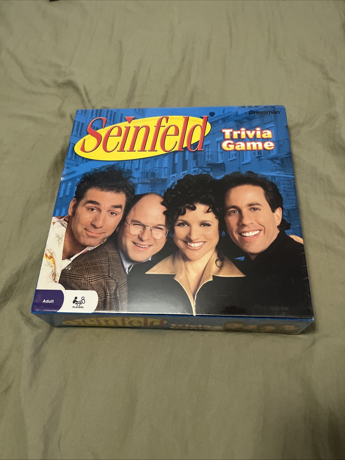 Seinfeld Trivia Game Pressman Board Game 2009 #5300 New Sealed Complete