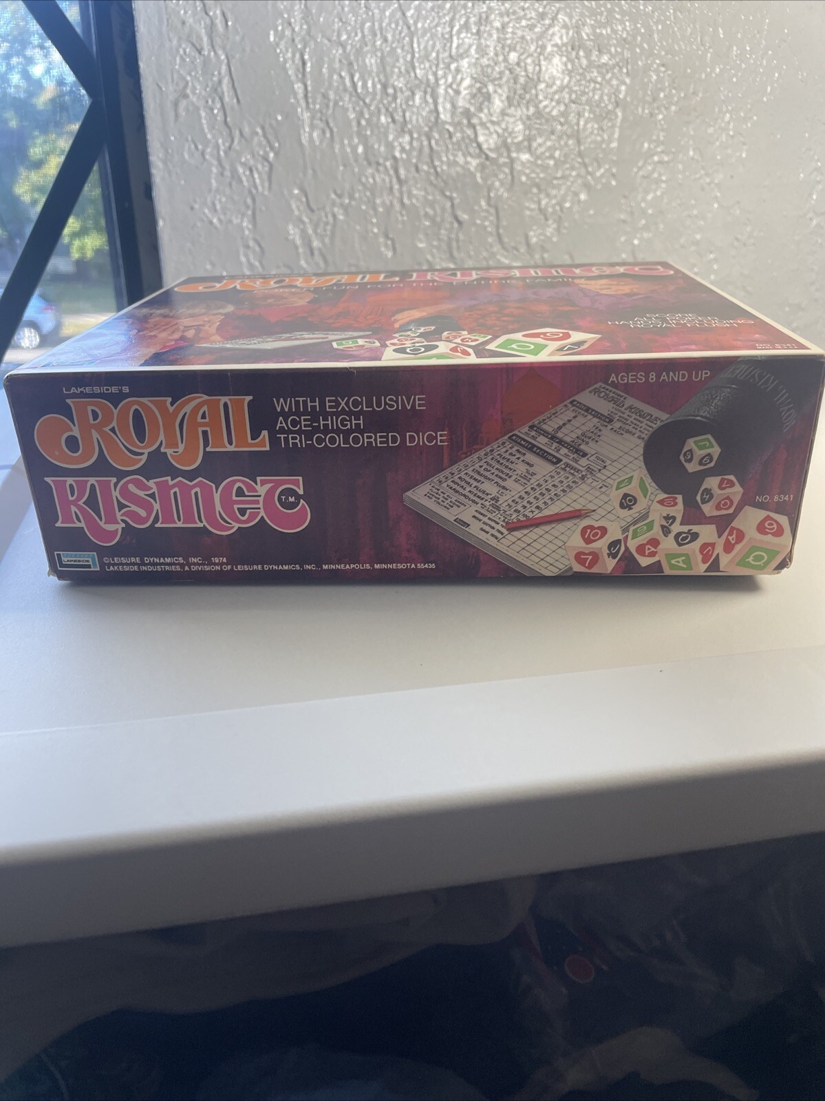 Royal Kismet Dice Game Lakeside 1974 Complete