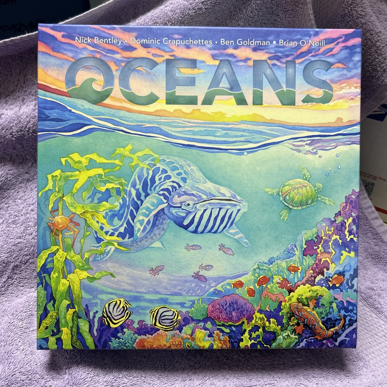 OCEANS, North Star Games 2019 Board Game (Limited Ed) Complete Excellent Shape!