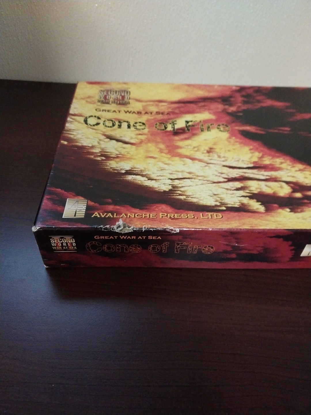 Cone Of Fire Great War at Sea UNPUNCHED World War II Board Game Avalanche Press