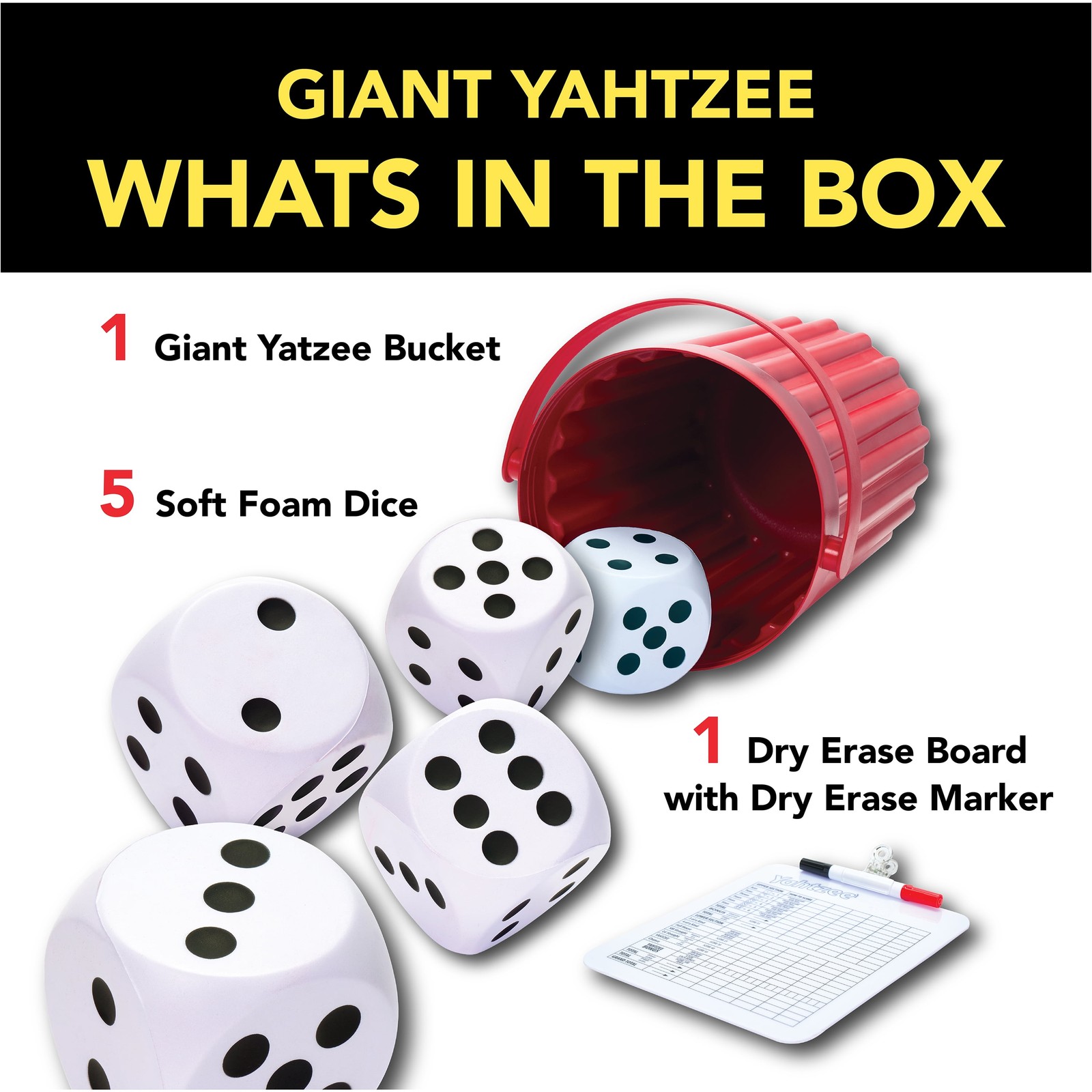 HASBRO GIANT YAHTZEE