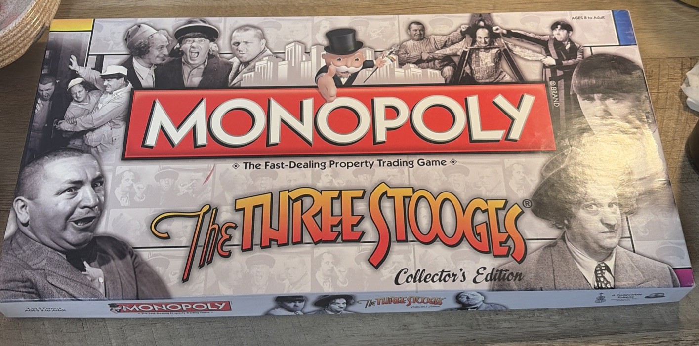 Monopoly ~ The Three Stooges ~ Collector’s Edition Complete 2011