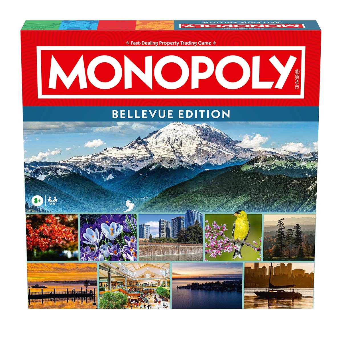 Bellevue, WA Monopoly Board Game