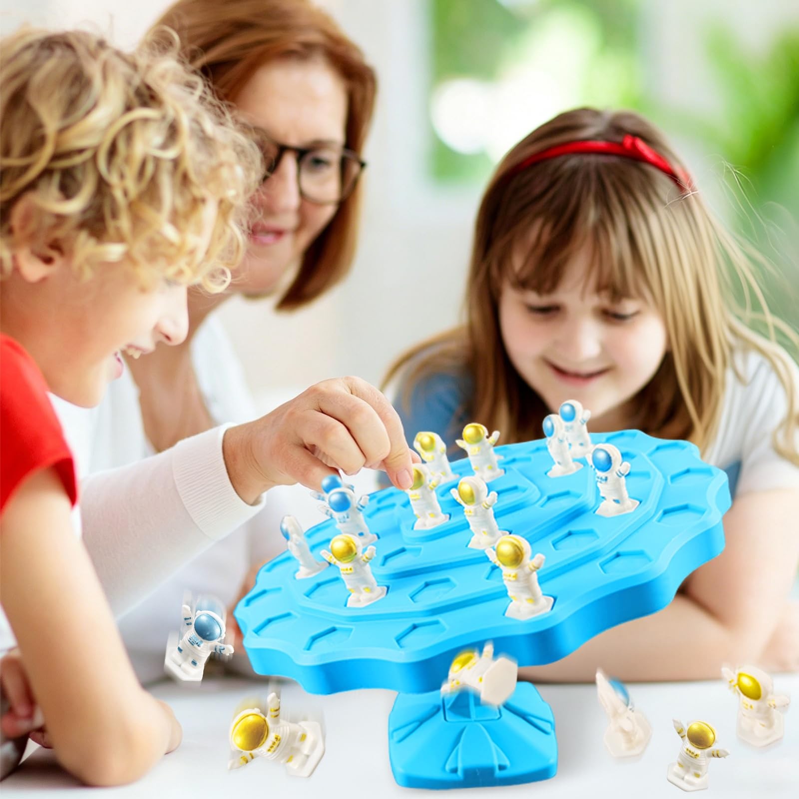 Astronaut Balance Game, 2-Player Balance Tree Board Game, Interactive Family