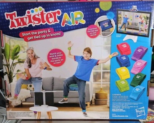 Twister Air Interactive Game For Kids & Adults By Hasbro Gaming