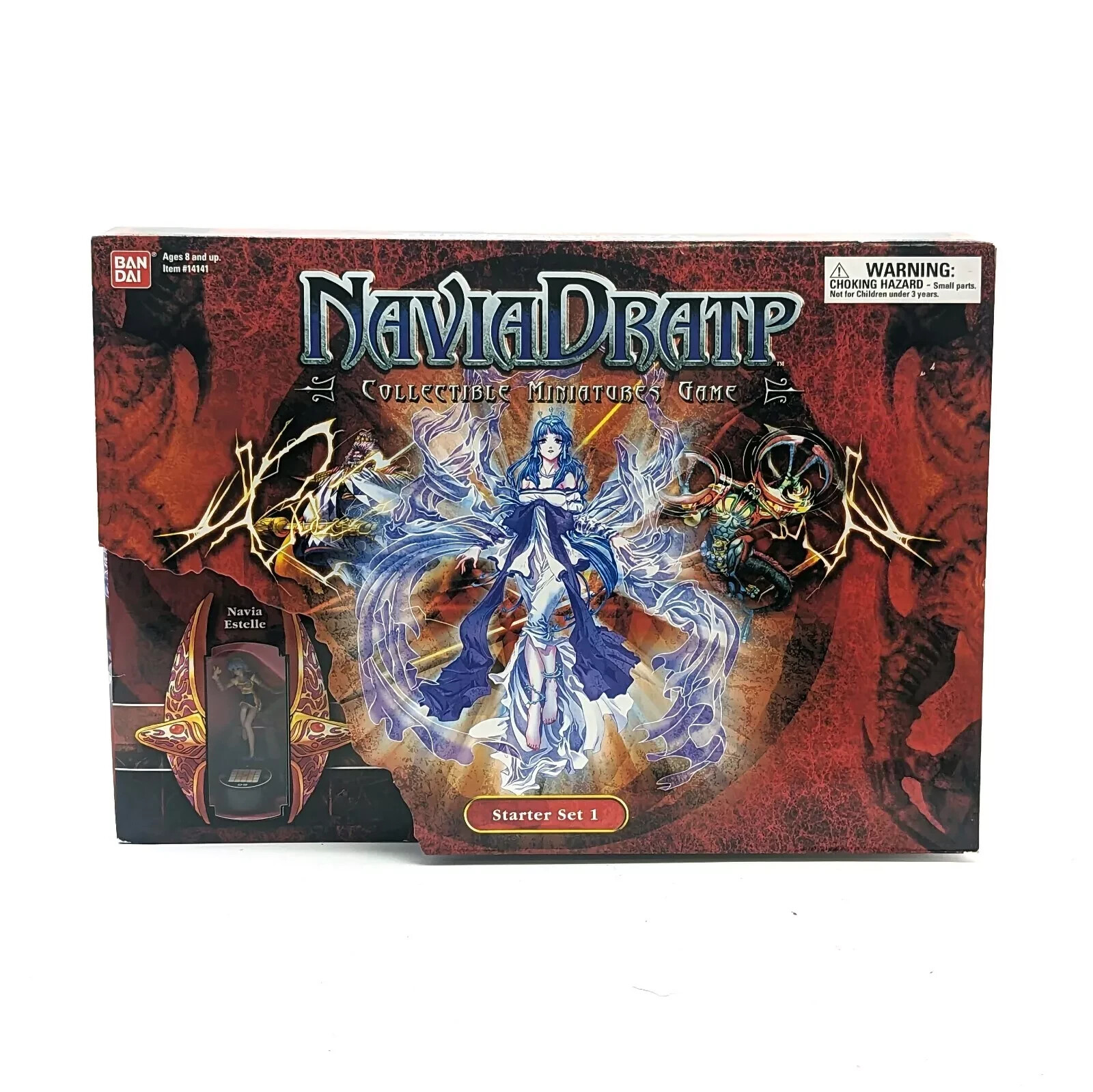BOARD GAME: Bandai Navia Dratp Collectible Miniatures Board Game Starter Set 1