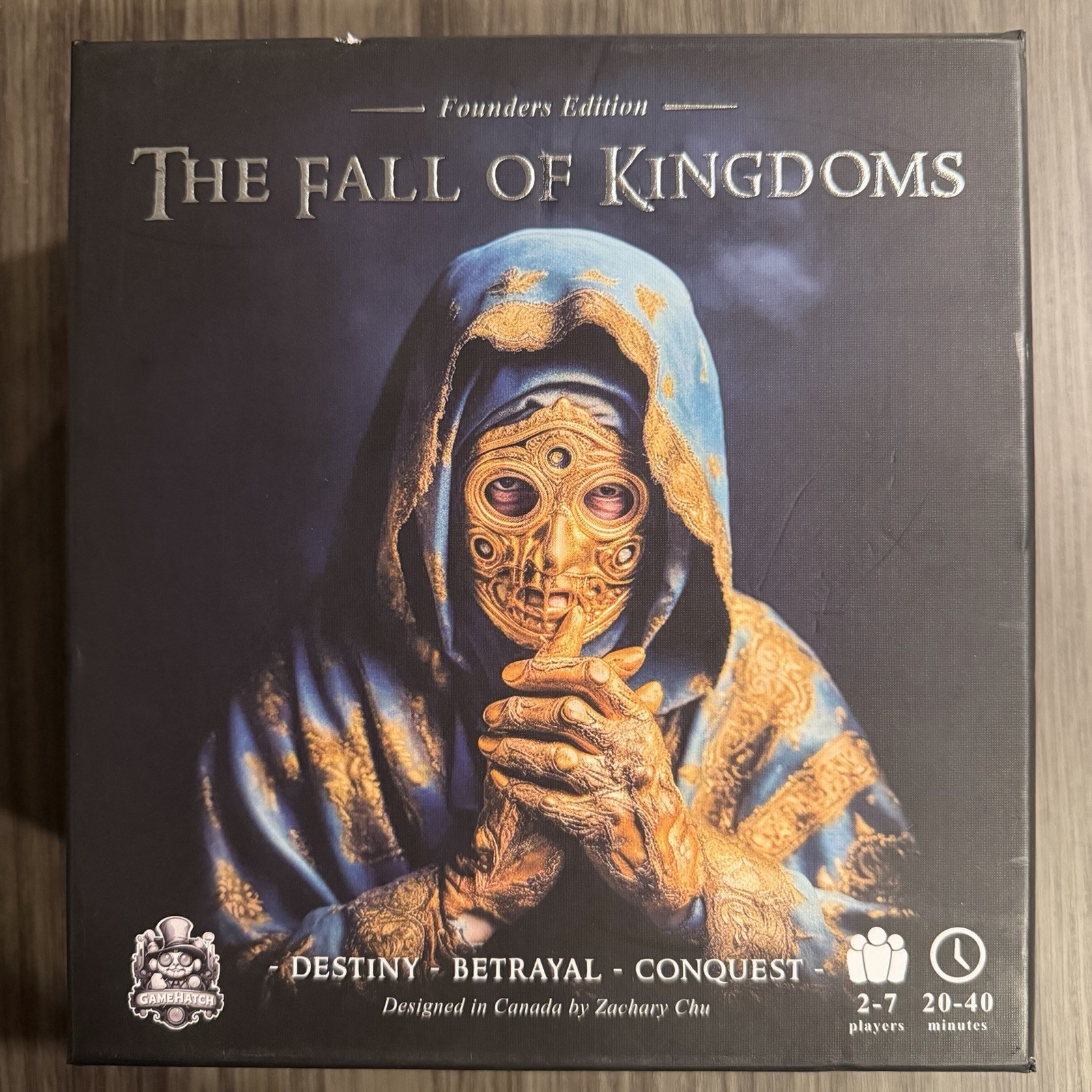 The Fall of Kingdoms Founders Edition Board Game