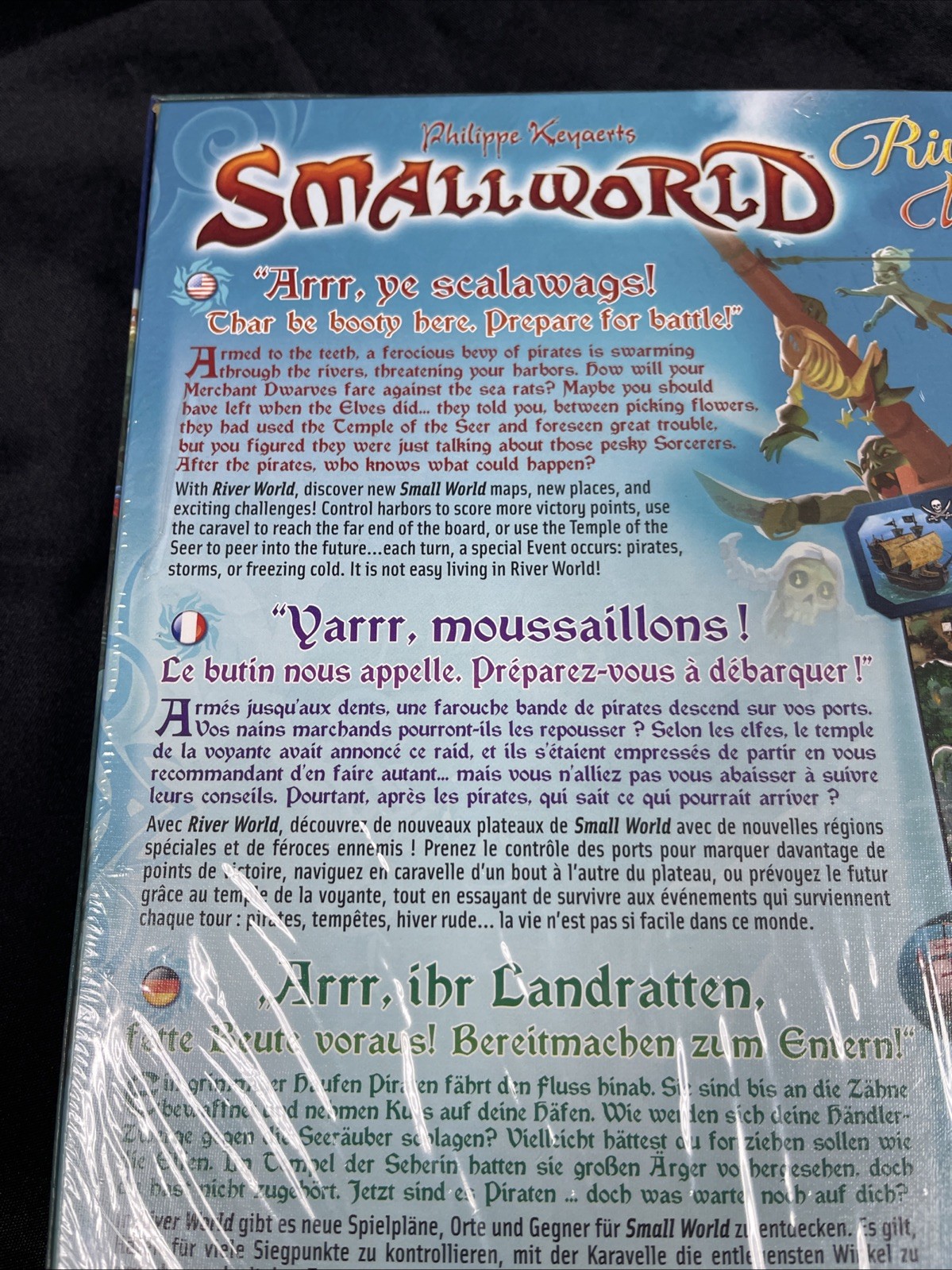 Small World: River World Expansion Board Game (Days of Wonder) – New & Sealed