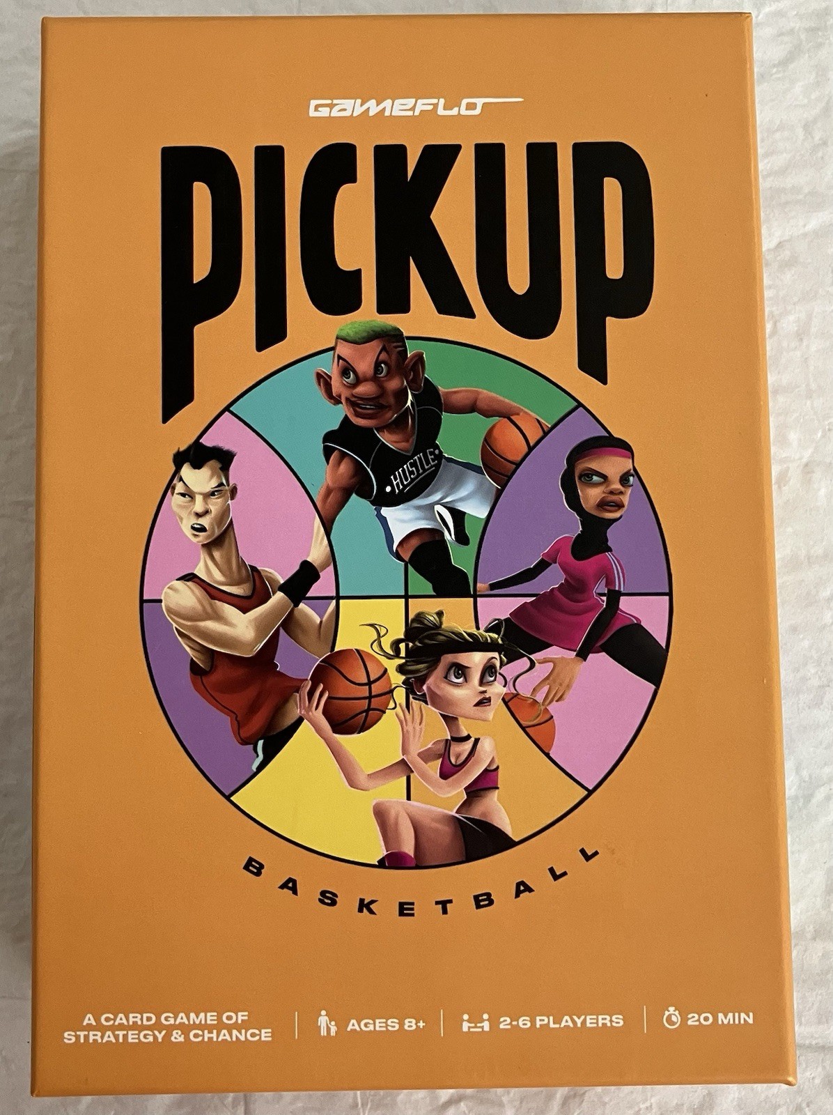 Pickup Basketball Card Game By Gameflo New, Not Shrink Wrapped