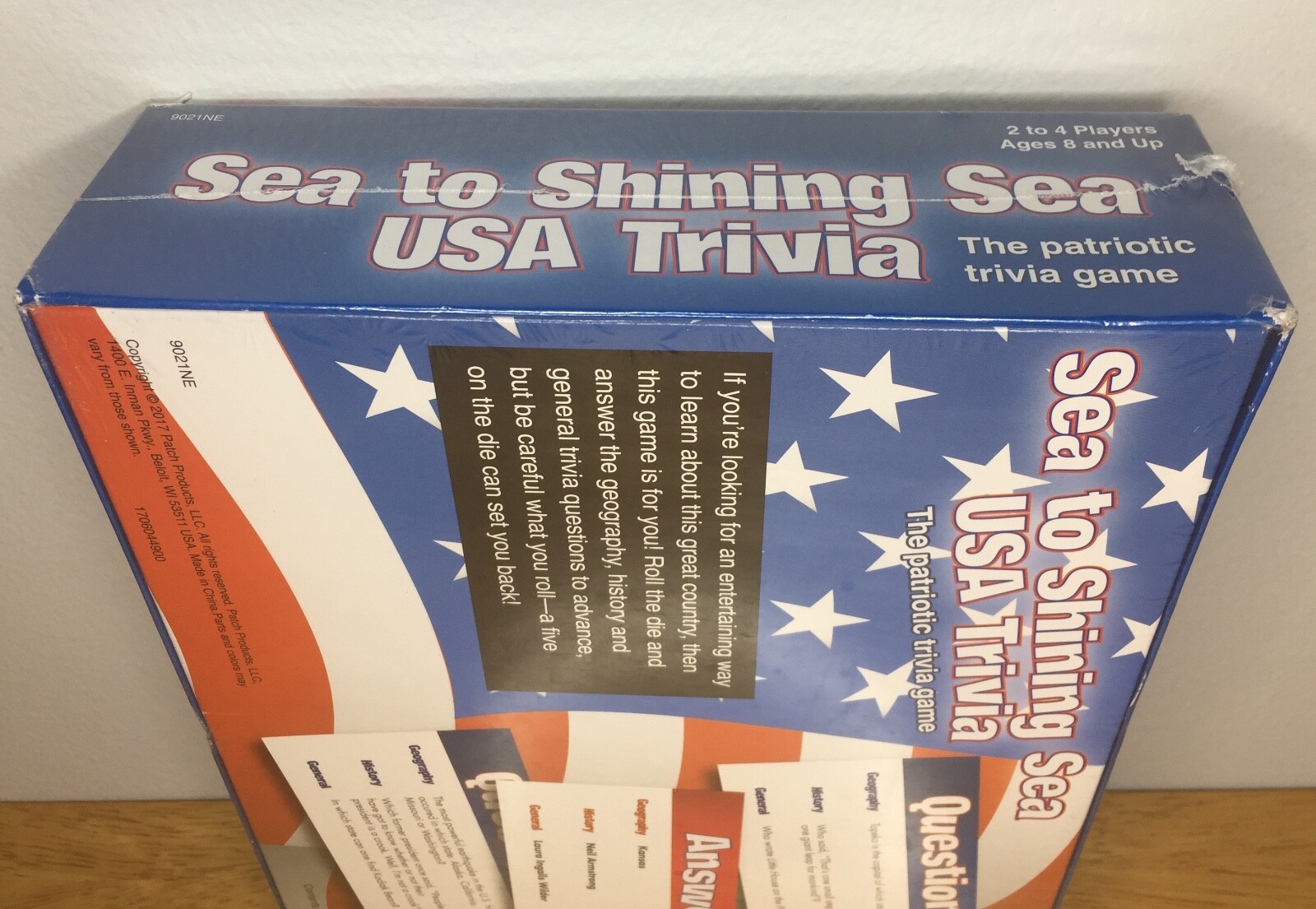 The Patriotic USA Trivia Game Sea to Shining Sea