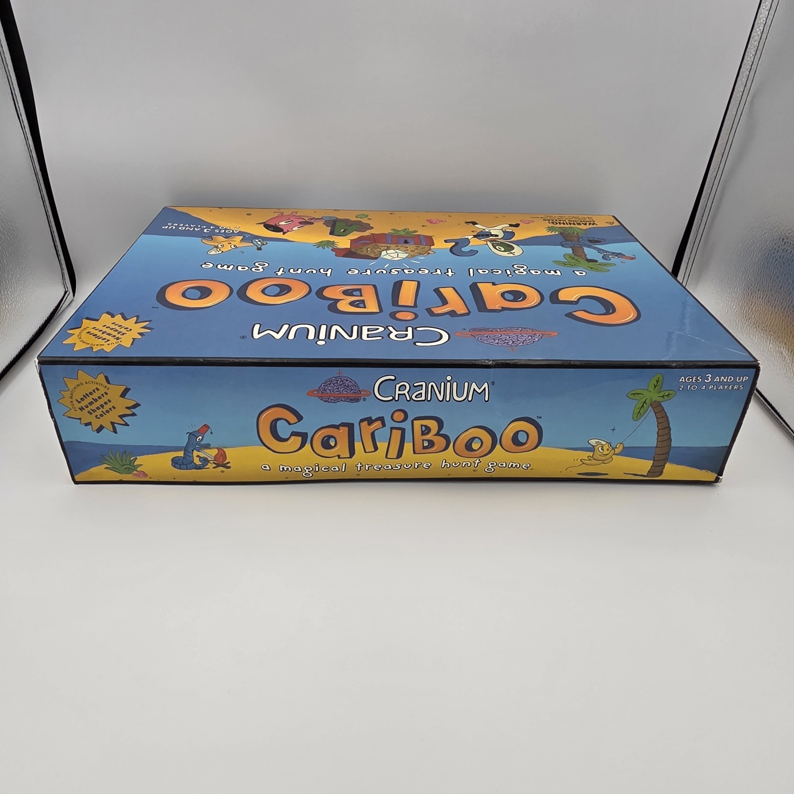 Incomplete Cranium Cariboo Magical Treasure Hunt Board Game 2002 Beginner
