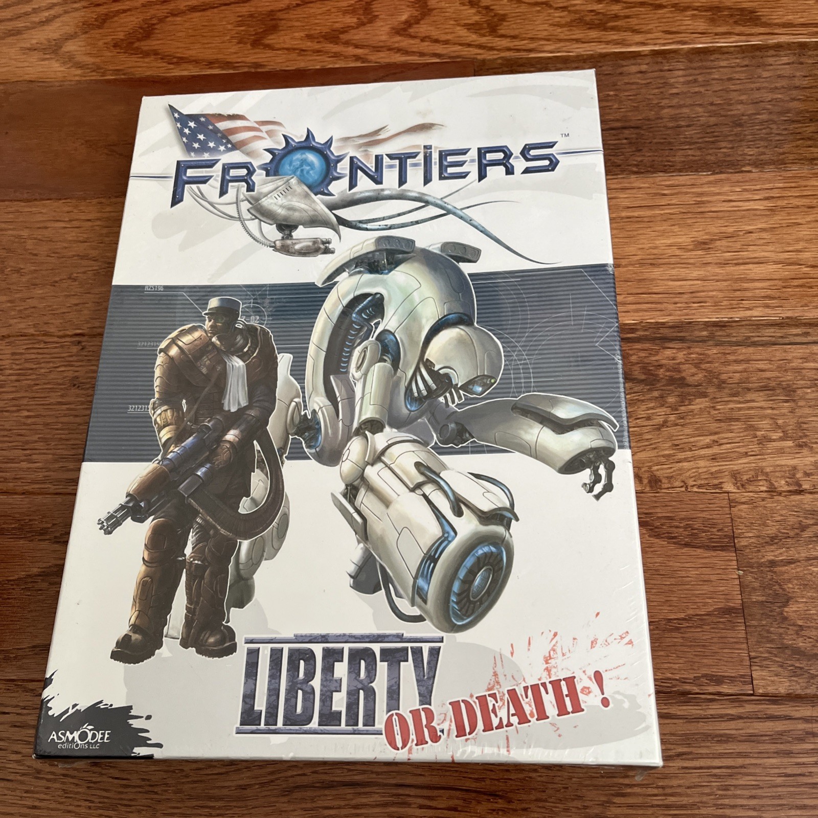 Frontiers Liberty or Death Strategy Board Game – Brand New Sealed – Asmodee
