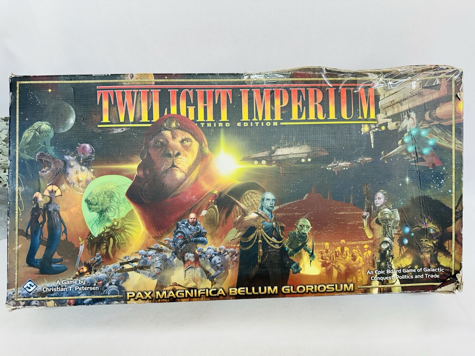 Twilight Imperium 3rd Edition 100% Complete Game Fantasy Board Game Damage Box