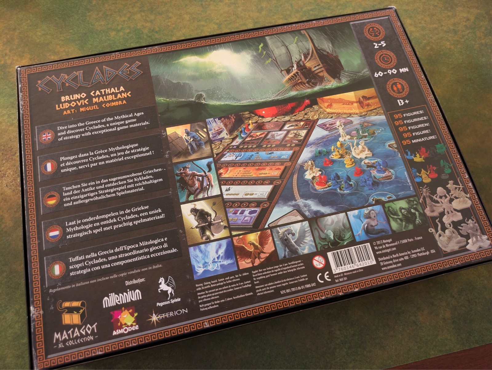 Cyclades Board Game Complete Matagot