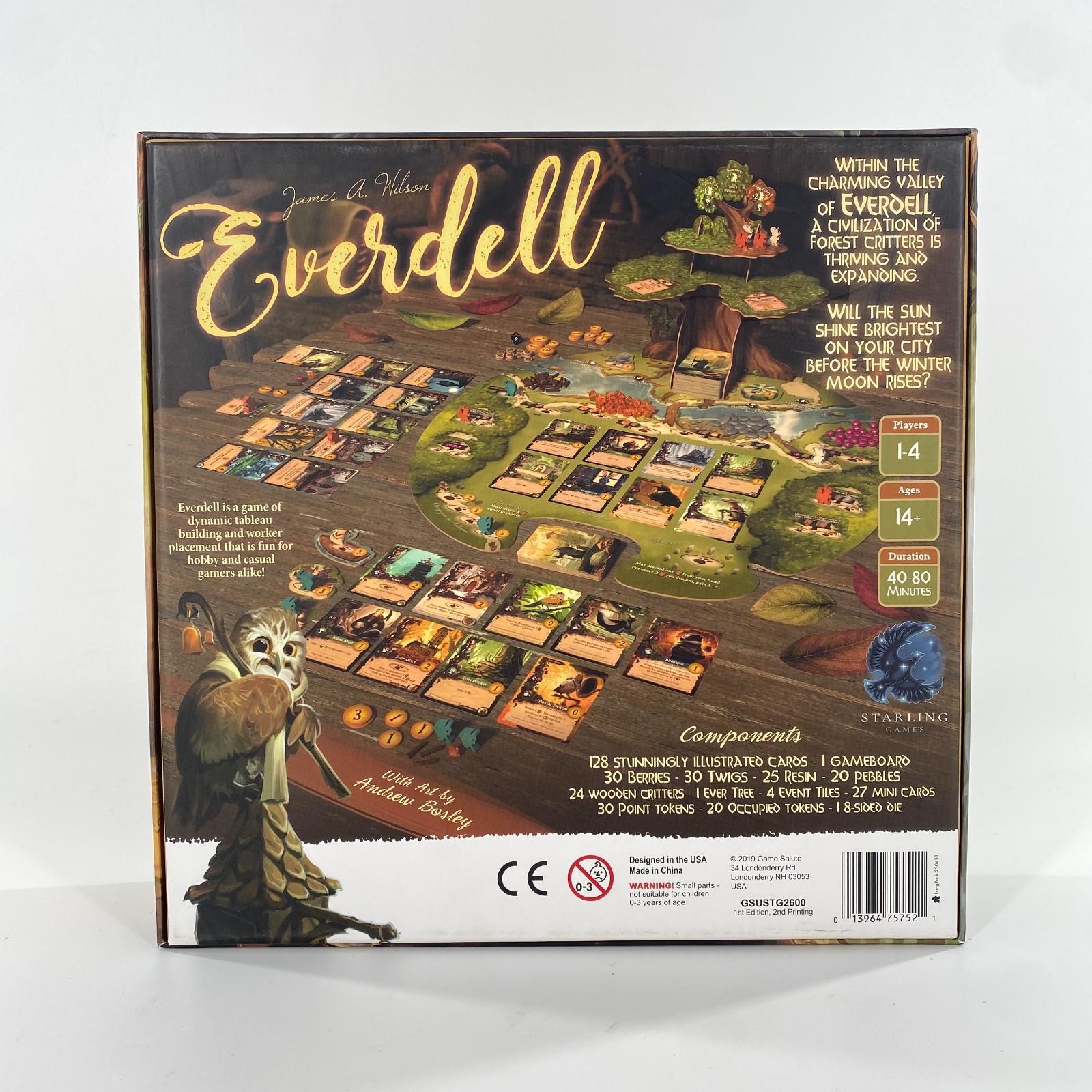 Everdell Board Game 100% Complete Starling Games