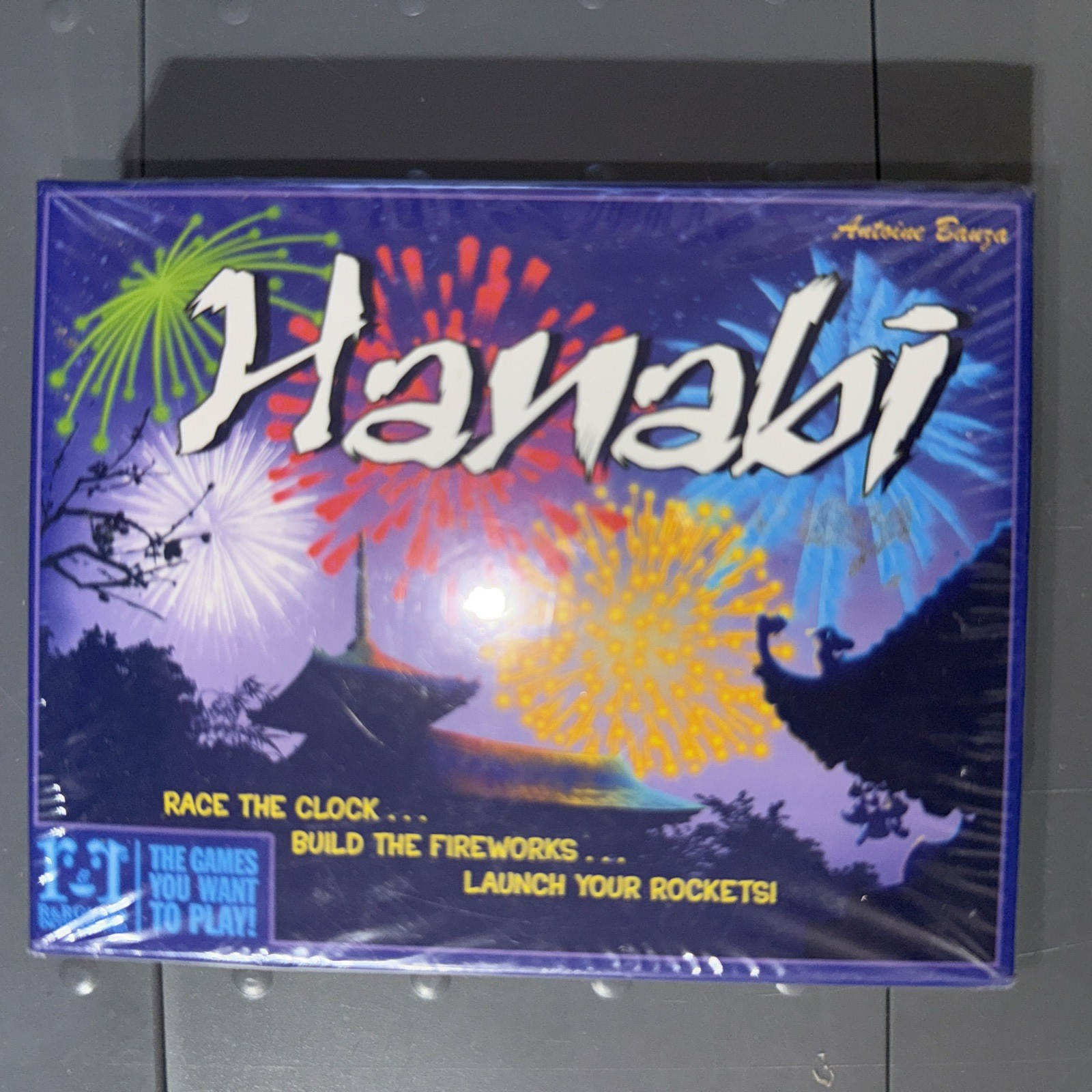 Hanabi Fireworks Card Game Antoine Bauza R&R Games 2017 New Sealed 2-5 Players