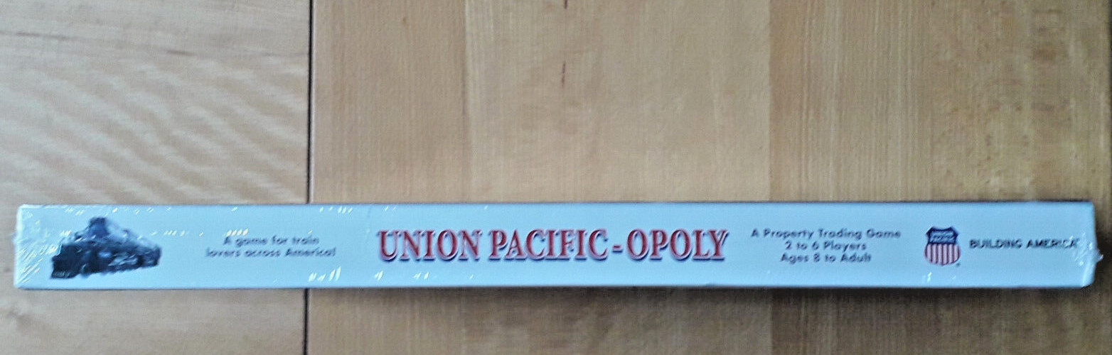 Union Pacific-Opoly – Collector’s Edition von 1999 – noch original eingesiegelt