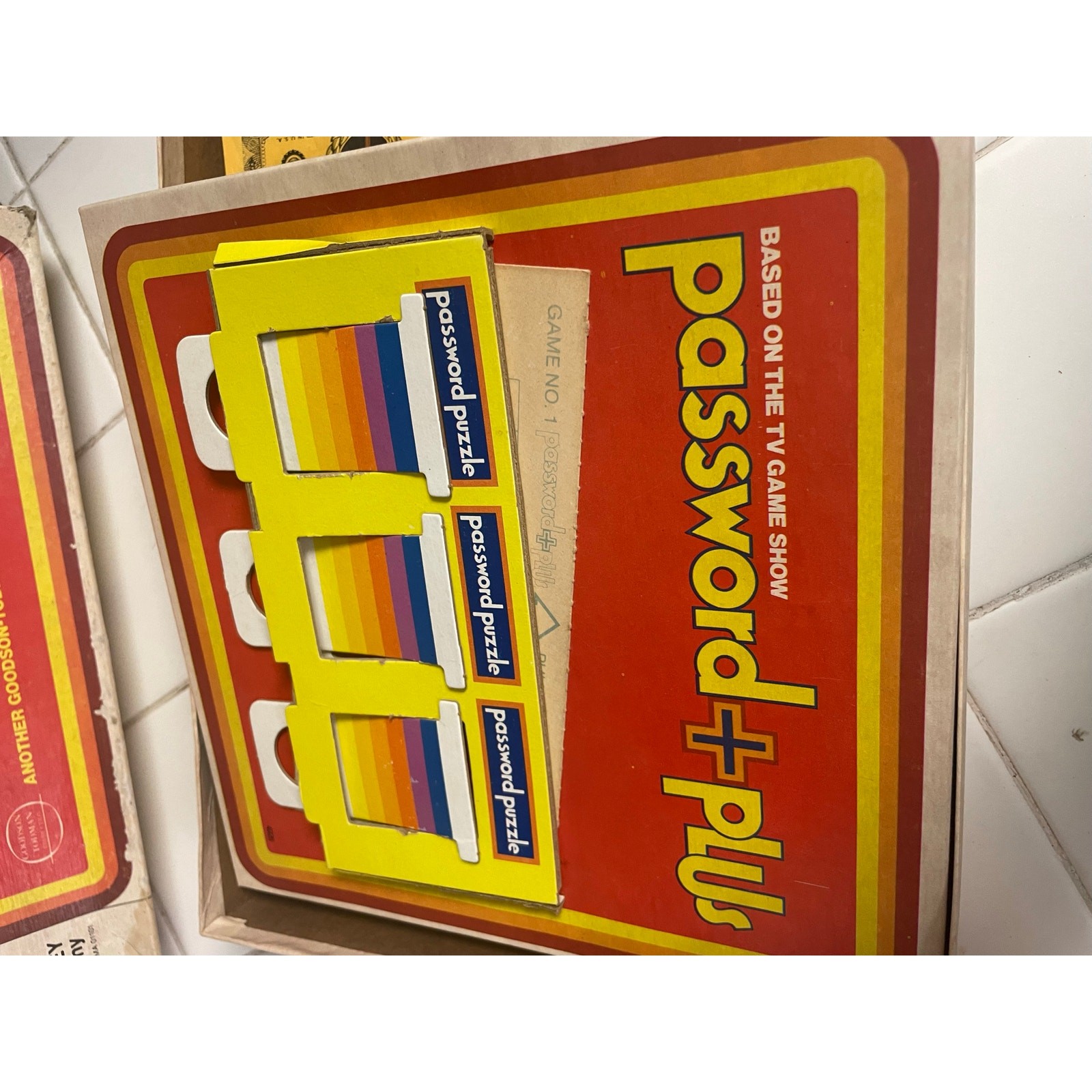 Vintage Password Plus 2nd Edition 1978 by Milton Bradley Based On TV Game Show