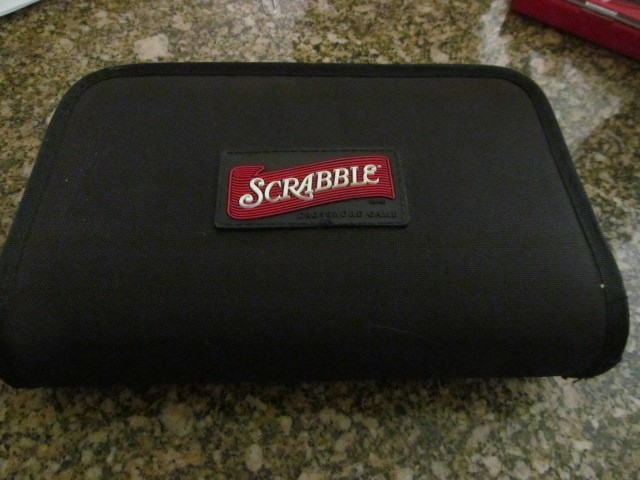 “Scrabble Travel Folio” Carrying Case Edition 2001 Hasbro Deluxe Zippered Case