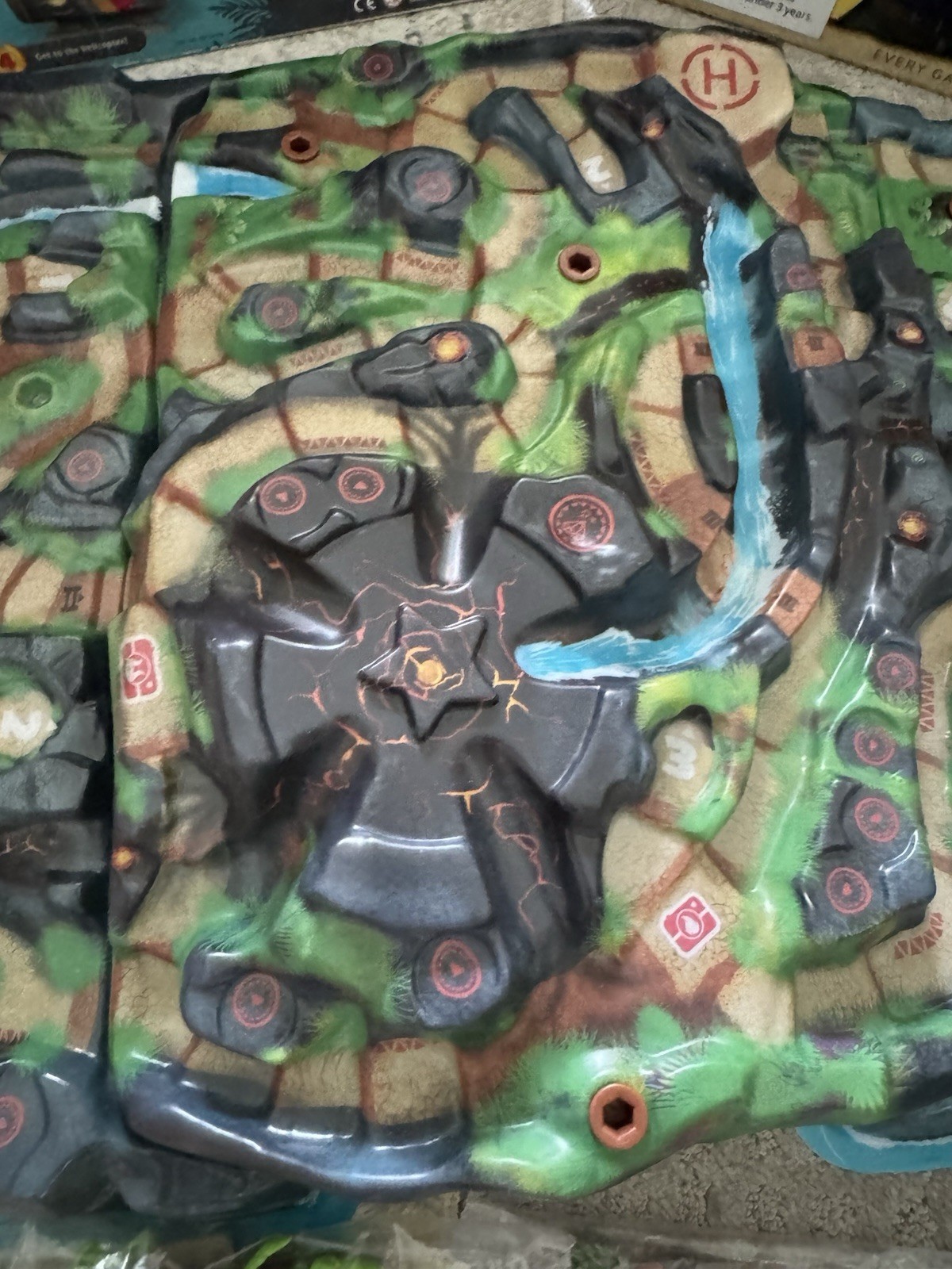 Fireball Island Curse Vul-Kar Spider Springs Treasure Trove Marbles CIB EUC