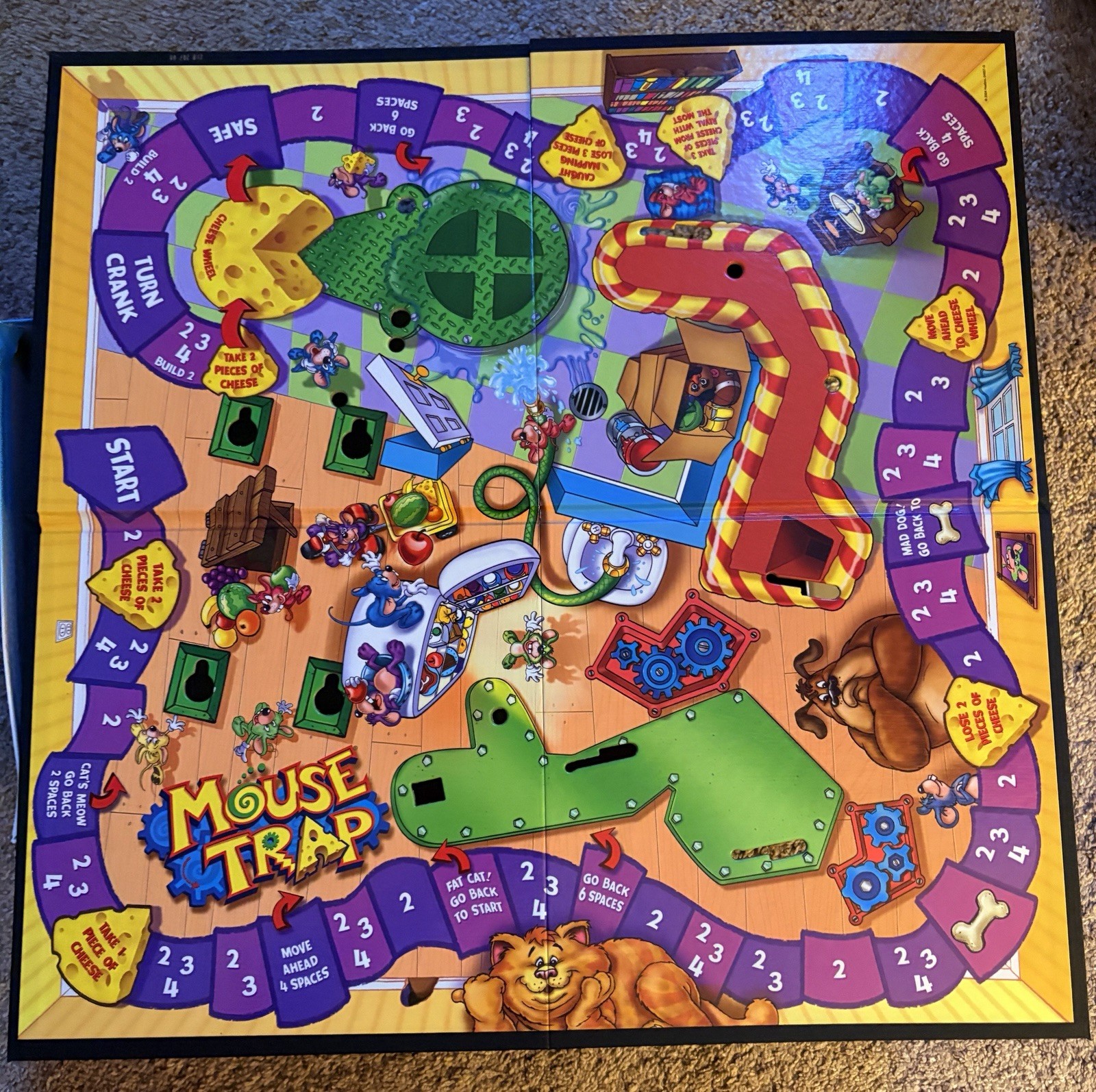 2005 Mouse Trap Game by Milton Bradley Complete